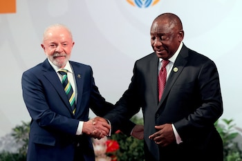 Le président sud-africain Cyril Ramaphosa