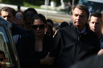 Jair Bolsonaro et sa femme