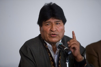 L'ancien président de la Bolivie,