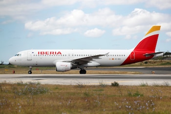 PHOTO DE FICHIER. un avion