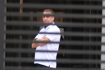 Jair Bolsonaro à l'entrée