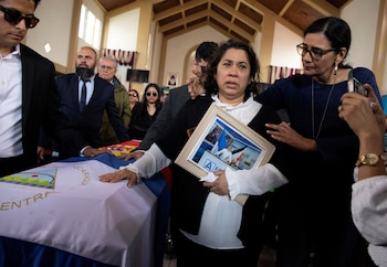 Claudia Vargas a reçu les condoléances