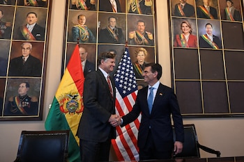 Le président de la Bolivie, Rodrigo