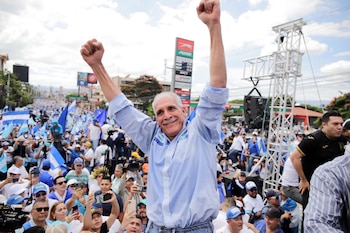 Le candidat du Parti national