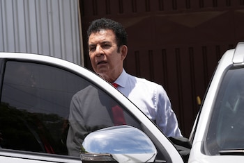 Le candidat à la présidentielle Salvador Nasralla,