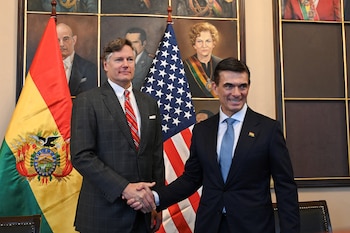 Le président de la Bolivie, Rodrigo