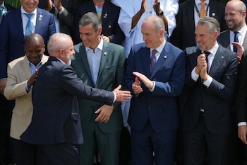 Le président du Brésil, Luiz