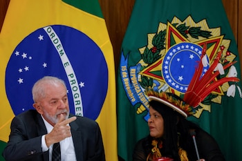 Le président du Brésil, Luiz