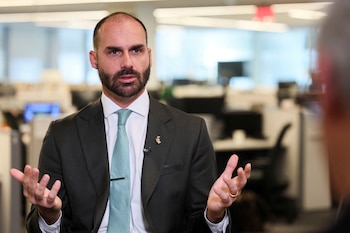 Le législateur brésilien Eduardo Bolsonaro