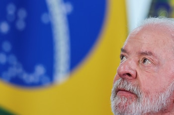 Le président du Brésil, Luiz