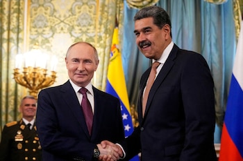 Poutine a reçu Maduro le