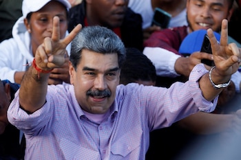 Le dictateur du Venezuela, Nicolas