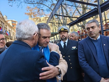 Le ministre uruguayen des Affaires étrangères, Mario Lubetkin