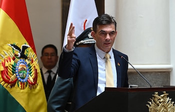 Le président de la Bolivie, Rodrigo