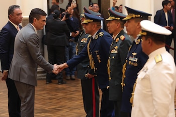 Le président de la Bolivie, Rodrigo