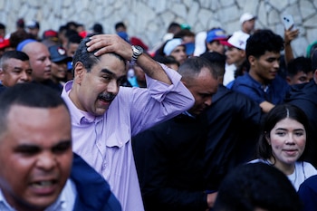 Le dictateur du Venezuela, Nicolas