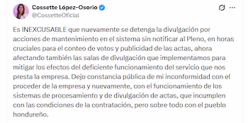 Le message du conseiller