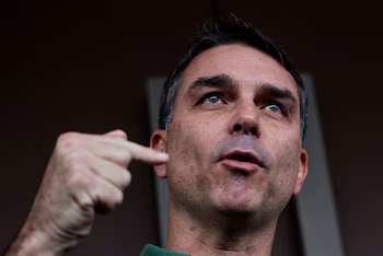 Le sénateur Flavio Bolsonaro, Jr.