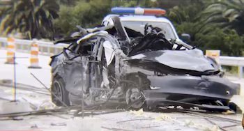 Voici à quoi ressemblait la voiture Tesla