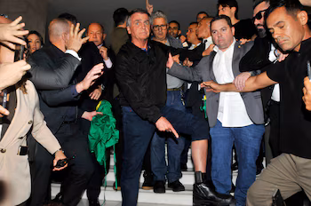 L'ancien président brésilien Jair Bolsonaro