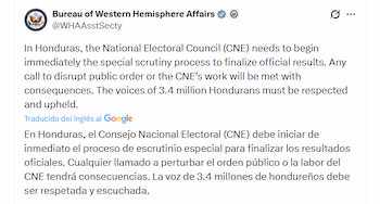 Le message du Bureau