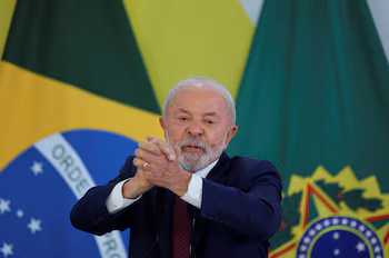 Le président du Brésil, Luiz