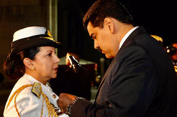 Nicolas Maduro et l'amiral