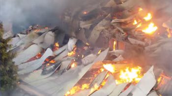 Un incendie a ravagé le