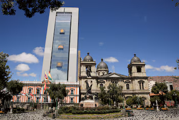 Image d'archive. La Paz, Bolivie.