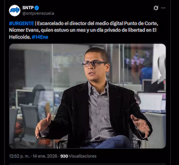 Libération du directeur des médias