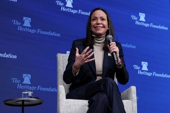 María, chef de l'opposition vénézuélienne