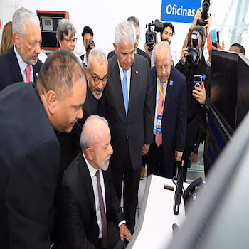 Le président du Brésil, Luiz