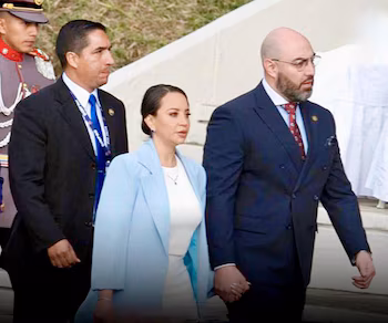 Mario Godoy et son épouse