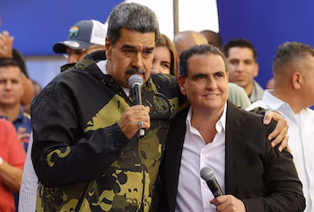 Nicolas Maduro avec Alex Saab