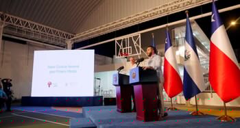 Conférence de Nayib Bukele