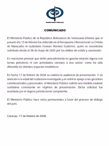 Le ministère public du Venezuela