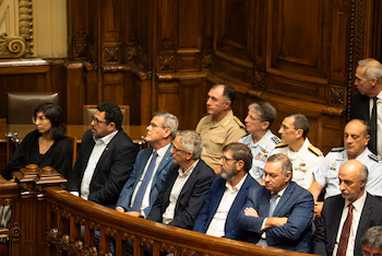 Le secrétaire de la présidence, Alejandro