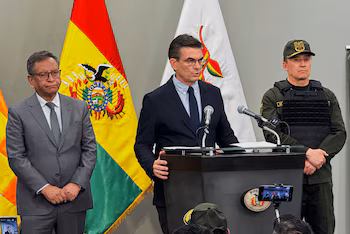 Le président de la Bolivie, Rodrigo