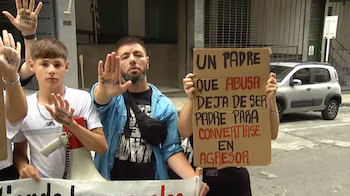 Réclamations pour l'affaire Moisés, en Uruguay (Capture soulignée/Dixième chaîne)