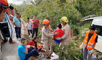 La disponibilité limitée d'ambulances au Quimistan a obligé sept unités des municipalités voisines à être mobilisées pour transférer les blessés à l'hôpital Mario Catarino Rivas de San Pedro Sula./(La Tribuna)