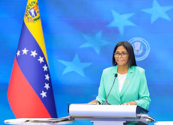 Delcy Rodríguez a dirigé la réforme dans le cadre d'une stratégie visant à attirer les capitaux et à stabiliser l'économie (EFE)