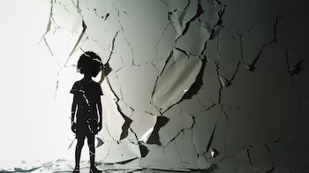 Maltraitance des enfants, protection de l'enfance, violence, droits de l'enfant, enfance vulnérable. - (Informations sur l'image illustrative)