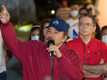 10/11/2021 le président du Nicaragua, Daniel Ortega ÉCONOMIE AMÉRIQUE CENTRALE NICARAGUA LA NACION / ZUMA PRESS / CONTACTOPHOTO