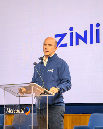 Juan Andrés Mendoza, directeur général de Zinli, a souligné que l'accès aux comptes numériques en quelques minutes peut faciliter l'inclusion des personnes non bancarisées dans le système financier. Courtoisie 