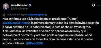 (Publication : Luis Abinader, Président de la République Dominicaine)