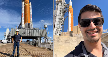 Luis Vargas Palma, ingénieur costaricain qui est passé de la recherche d'un emploi en Louisiane à celui d'assurer le lancement de la mission Artemis II (Autorisation de La Nación).