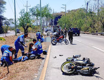 Selon les données officielles, les motocyclistes et les cyclistes font partie du groupe vulnérable sur les routes salvadoriennes./(PNC)