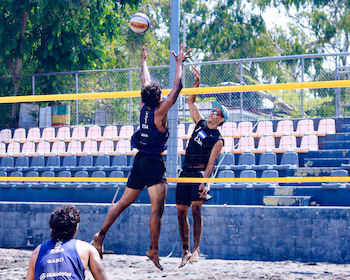 Le Salvador sera représenté en beach-volley par les frères Vargas, qui ont obtenu le ticket national après avoir battu Yoel et Christopher Guardado 2-1 lors de matchs intenses./(Comité Olympique du Salvador)
