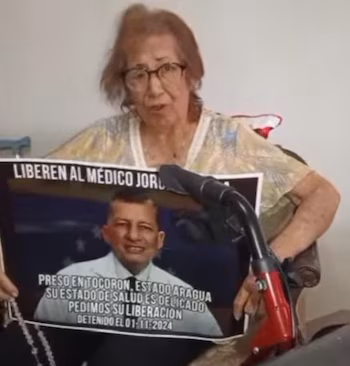 Carmen Dávila: mère du docteur Jorge Yéspica Dávila