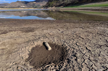 Le réservoir de Concepción ne représente que 45 % du stockage disponible. (PHOTO : Radio Amérique)